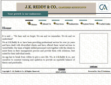 Tablet Screenshot of jkreddyandco.com